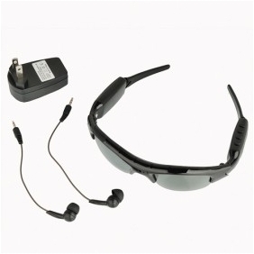 Sunglasses Spy Camera DVR with and MP3 Photo Taking function 4GB Memory/Hidden Camera